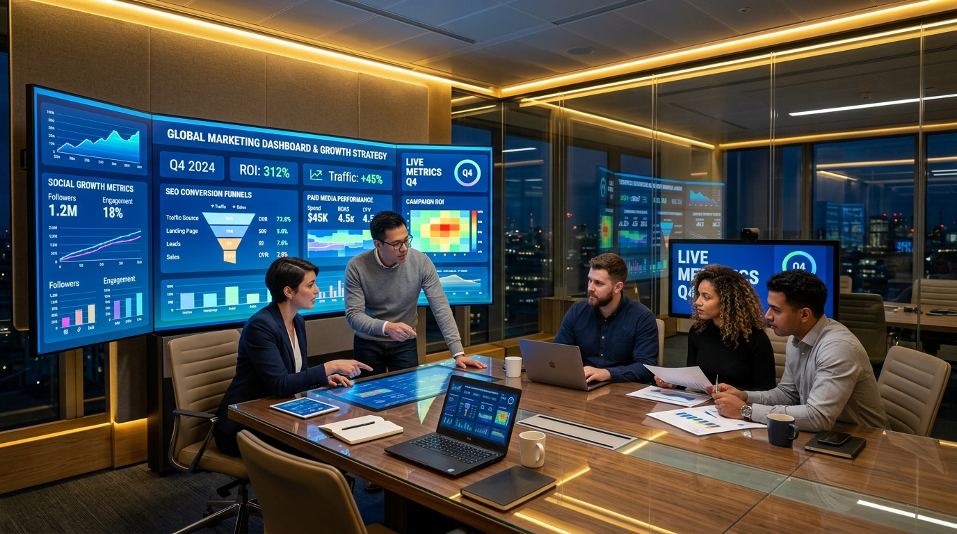 VSP Digital Marketing Command Center